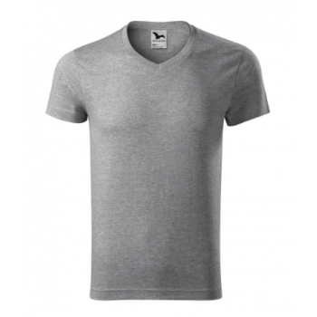 Malfini Adler Koszulka męska Slim Fit V-neck 146 pod Haft lub Nadruk z Logo Firmy