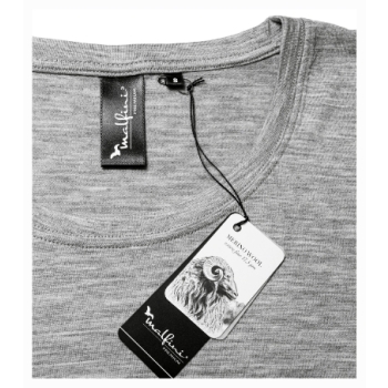 Malfini Adler Koszulka damska Merino Rise LS 160 pod Haft lub Nadruk z Logo Firmy
