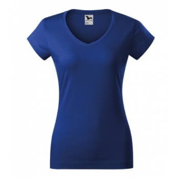 Malfini Adler Koszulka damska Fit V-neck 162 pod Haft lub Nadruk z Logo Firmy