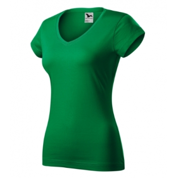 Malfini Adler Koszulka damska Fit V-neck 162 pod Haft lub Nadruk z Logo Firmy