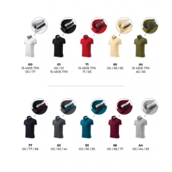 Malfini Adler Koszulka polo męska Collar Up 256 pod Haft lub Nadruk z Logo Firmy