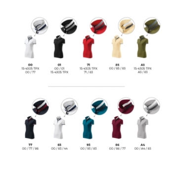 Malfini Adler Koszulka polo damska Collar Up 257 pod Haft lub Nadruk z Logo Firmy