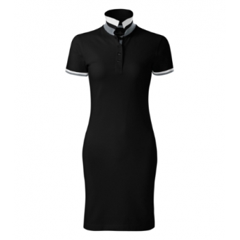 Malfini Adler Sukienka damskie Dress up 271 pod Haft lub Nadruk z Logo Firmy