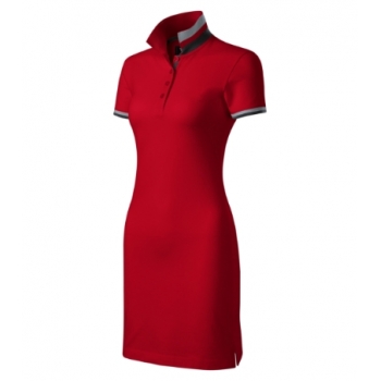 Malfini Adler Sukienka damskie Dress up 271 pod Haft lub Nadruk z Logo Firmy