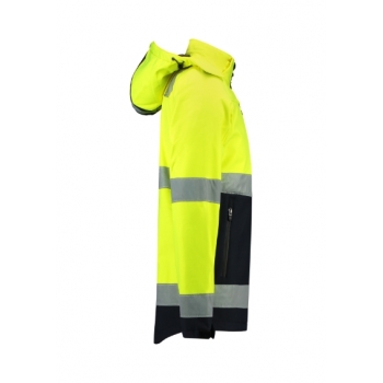 Malfini Adler Softshell kurtka unisex Bi-color EN ISO 20471 Softshell T52 pod Haft lub Nadruk z Logo Firmy